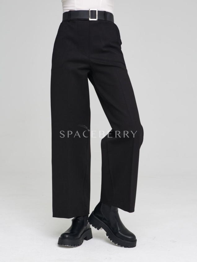 Женские широкие брюки, штаны классика